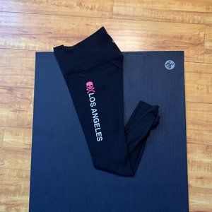 Black Lululemon SoulCycle Los Angeles Align Pant